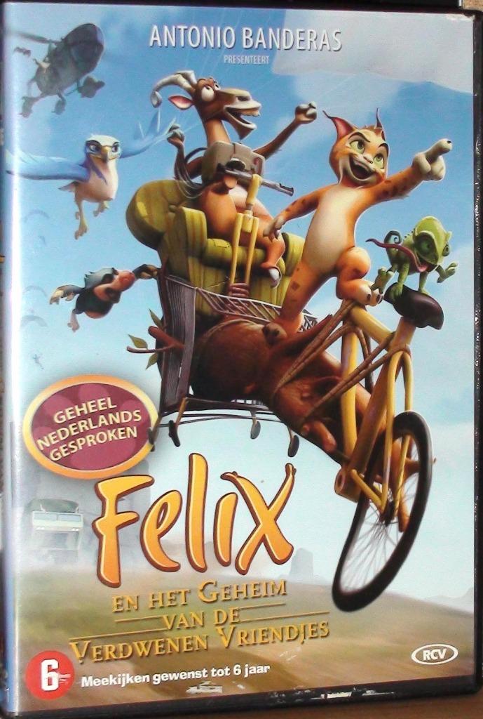 dvd felix en het geheim van de verdwenen vriendjes, Ophalen of Verzenden, Tekenfilm