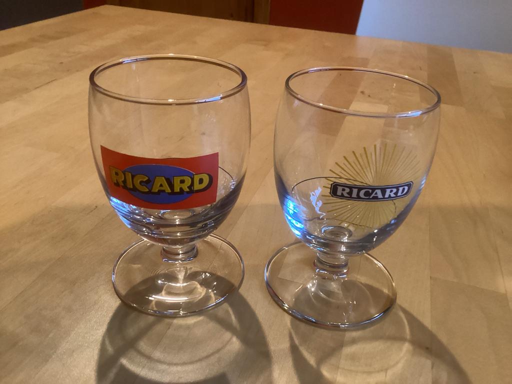 Ricard. Verzamelglaasjes., Ophalen of Verzenden