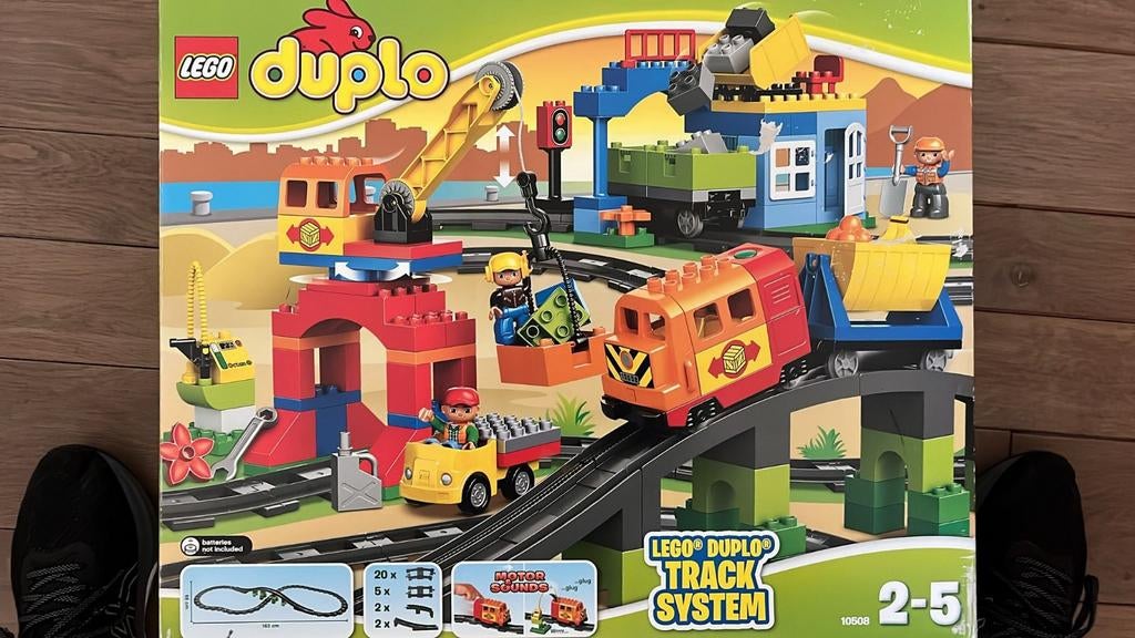 Lego DUPLO Luxe treinset 10508, Kinderen en Baby's, Ophalen, Zo goed als nieuw, Complete set, Duplo