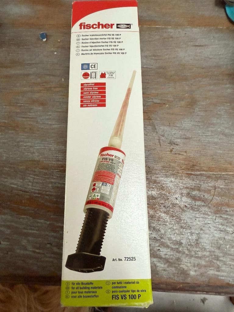 FIS VS 100 P vijl injectiehars, NIEUW, Ophalen, Nieuw