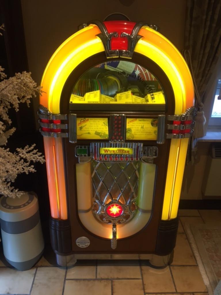 wurlitzer juke box, Enlèvement, Comme neuf, Wurlitzer
