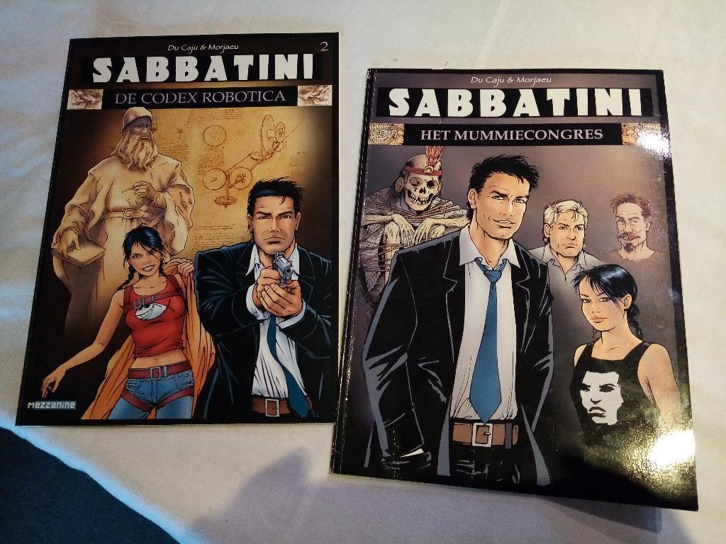 SABBATINI  stripverhaal, Boeken, Meerdere stripboeken, Ophalen of Verzenden, Zo goed als nieuw, THOMAS DU CAJU & LUC MORJAEU