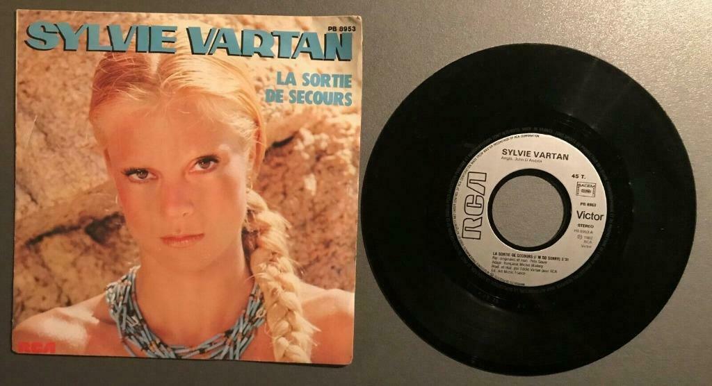 Vinyle de Sylvie Vartan -, Enlèvement ou Envoi, Utilisé, Autres genres, Single