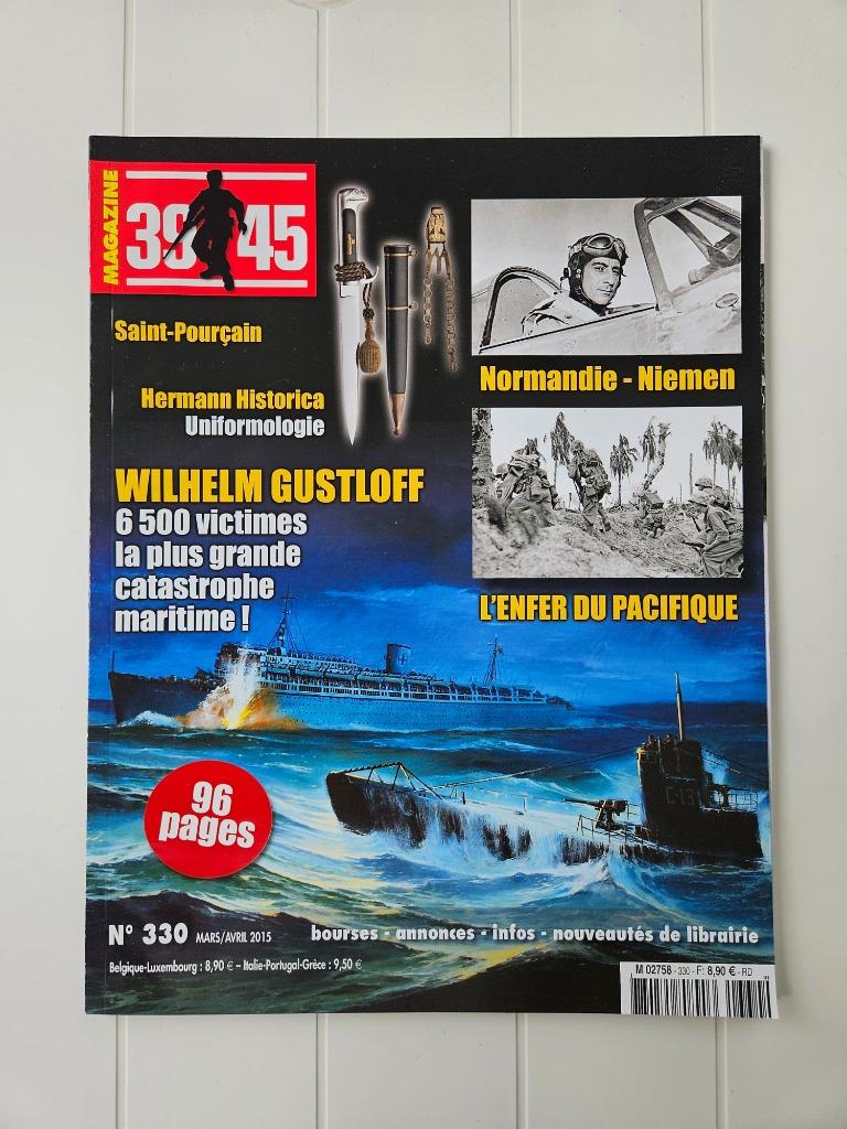 Tijdschriften 39-45: nr. 330 - Wilhelm Gustloff, Boeken, Tweede Wereldoorlog, Ophalen of Verzenden, Zo goed als nieuw, COLLECTIF