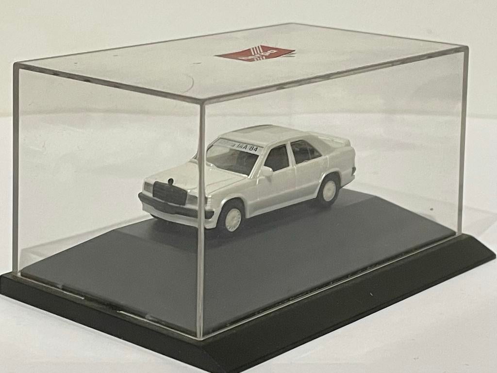 Herpa Mercedes Benz 190E IAA ‘84  PC-model 1/87, Ophalen of Verzenden, Zo goed als nieuw, Auto, Herpa