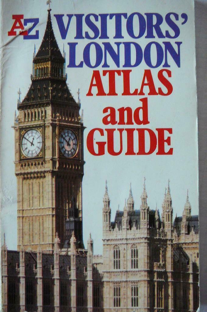 Visitor's London atlas and guide, Verzenden, Europa, Reisgids of -boek, Gelezen