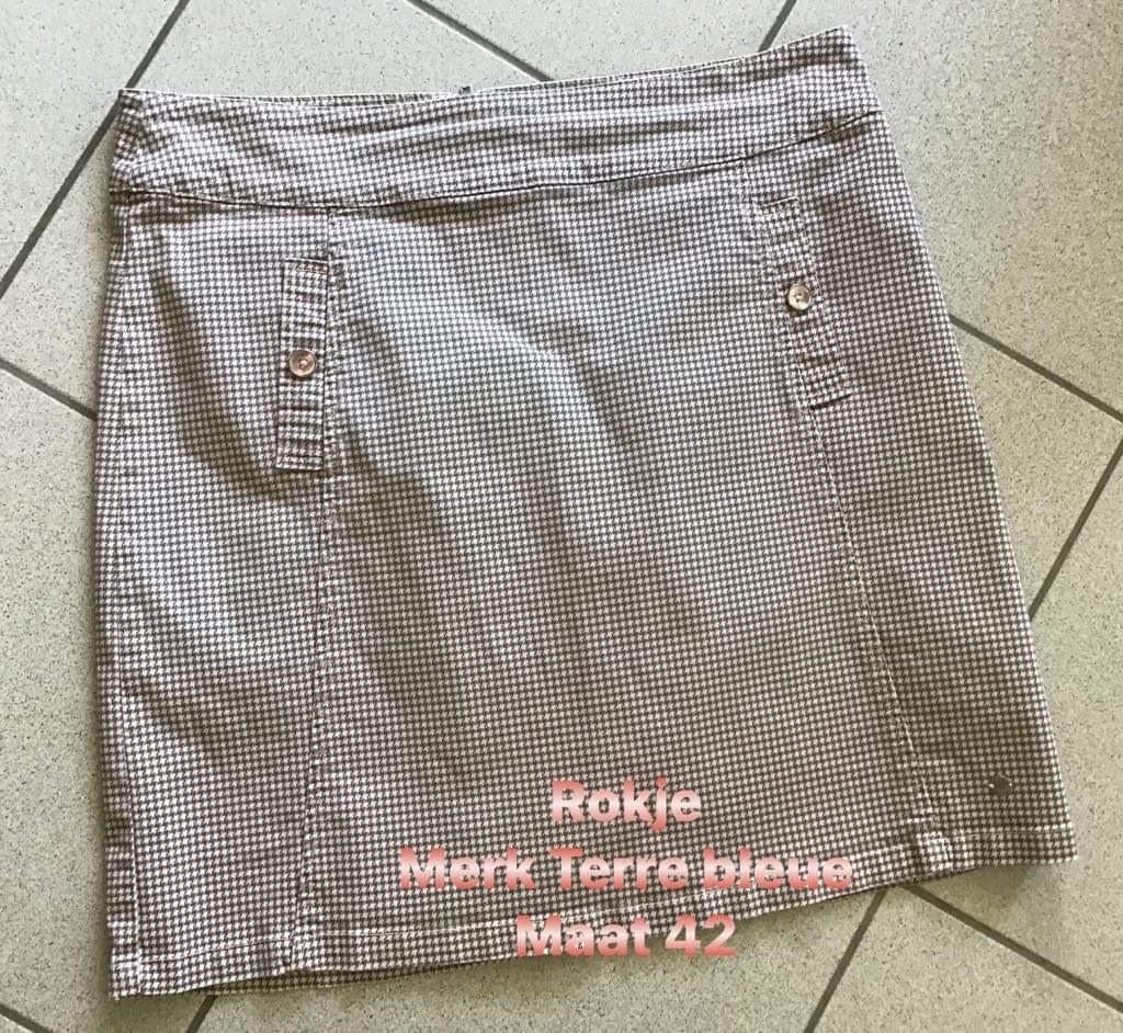 Rokje terre bleue, Kleding | Dames, Rokken, Ophalen of Verzenden, Zo goed als nieuw, Maat 42/44 (L)