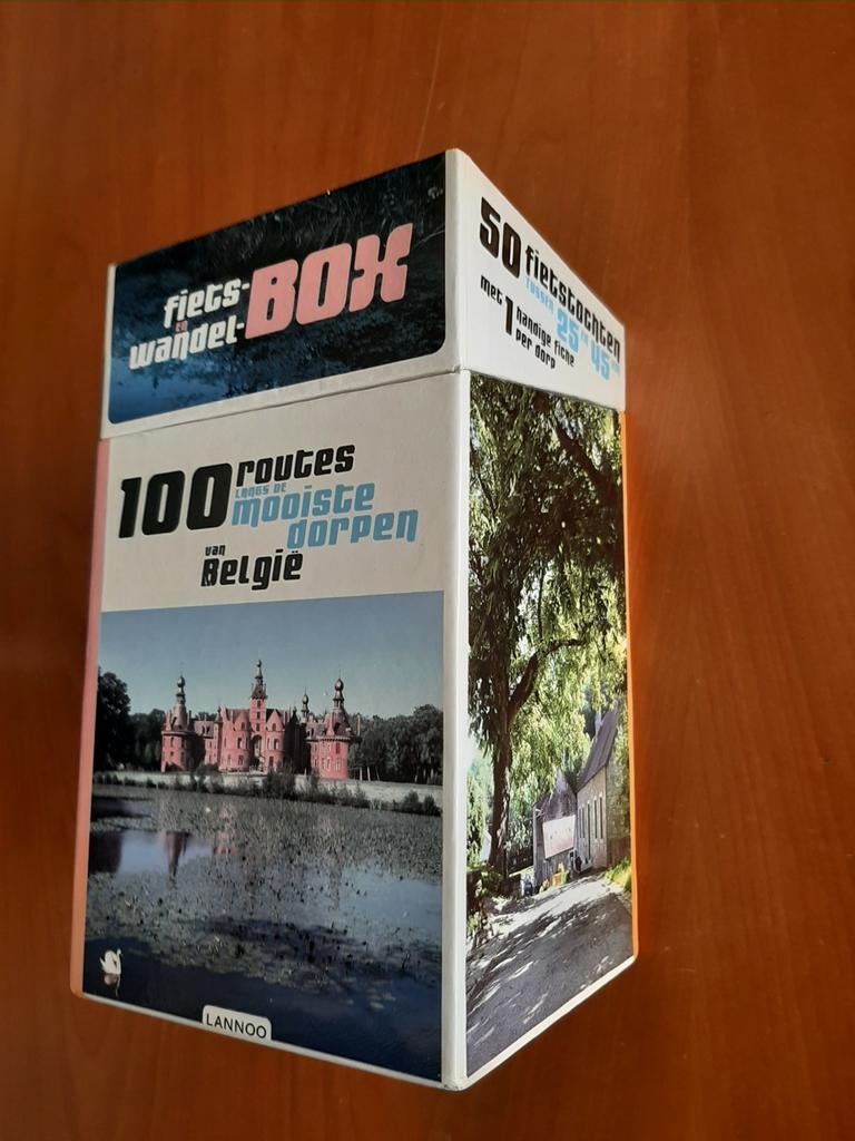 100 routes langs de mooiste dorpen van Belgie, Ophalen of Verzenden, Zo goed als nieuw, Ward van Loock; Robert Declerck