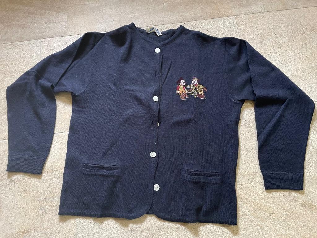 Mooi donkerblauw vestje, golf, pull “ Donaldson”, Taille 38/40 (M), Enlèvement ou Envoi, Donaldson, Comme neuf