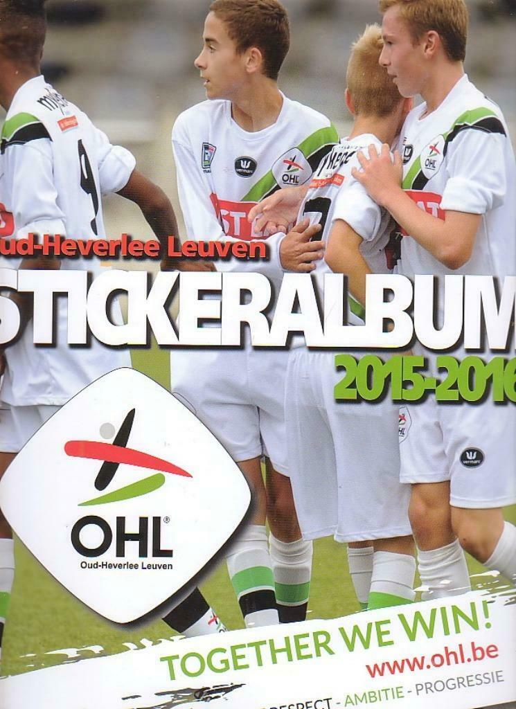 OHL Leuven 2015 - 2016 / Lot  van 389 stickers, Verzenden, Nieuw, Poster, Plaatje of Sticker