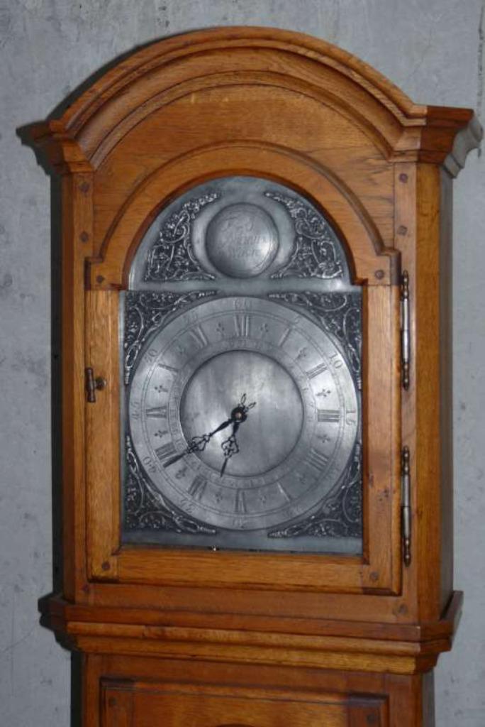 Oude staande klok, Antiek en Kunst, Ophalen of Verzenden