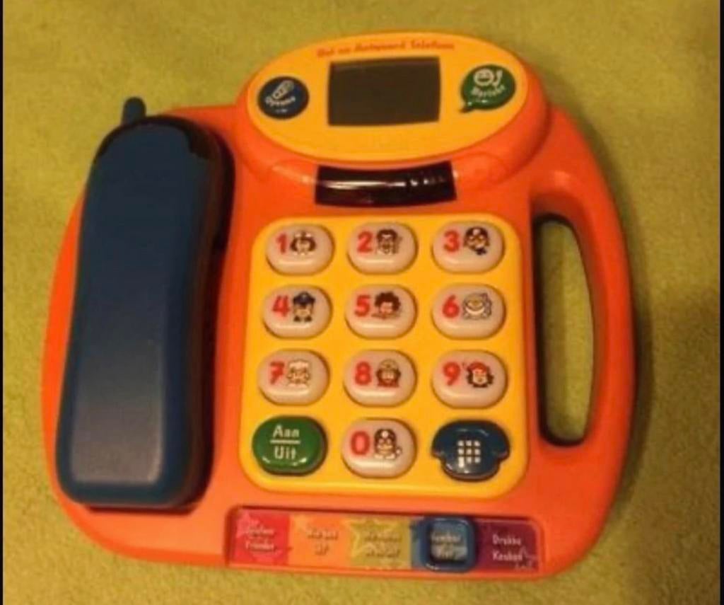 Bel en antwoord telefoon, Kinderen en Baby's, Ophalen of Verzenden, Gebruikt