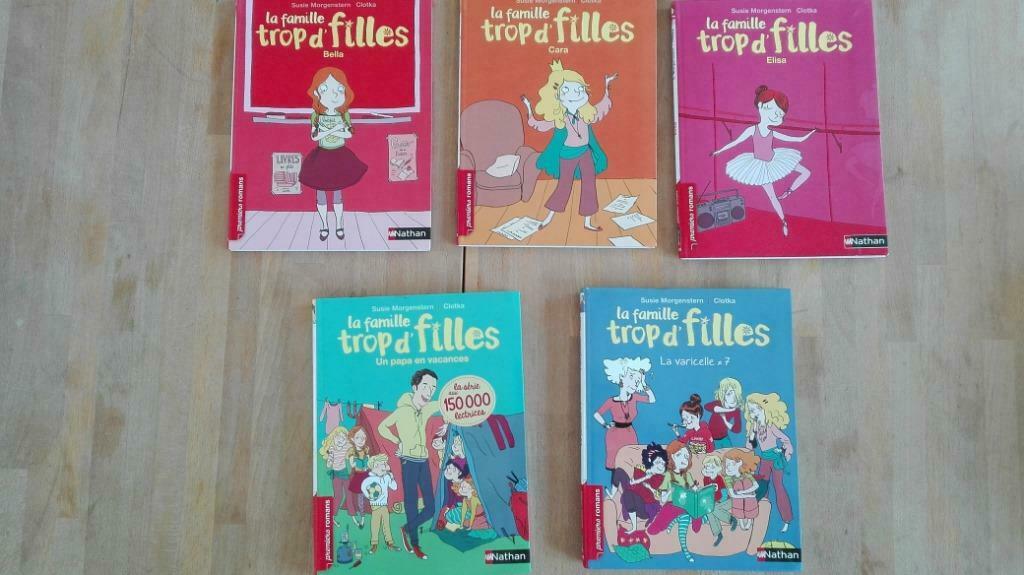 Livres La famille trop d'filles, Enlèvement ou Envoi, Comme neuf