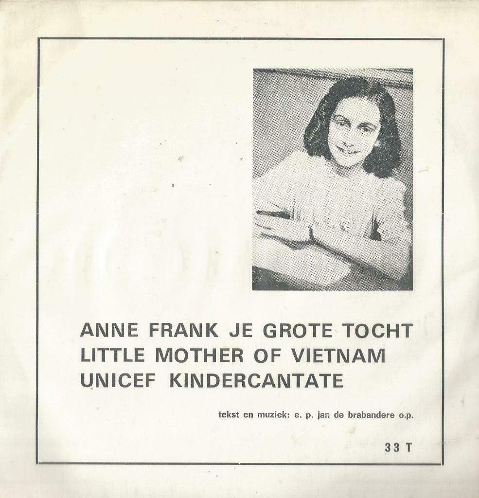 Kristel Stefens - Anne Frank je grote tocht / Little mother, Cd's en Dvd's, Vinyl Singles, Ophalen of Verzenden, Gebruikt, Wereldmuziek