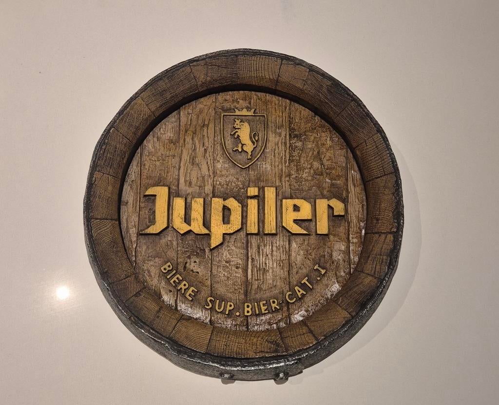 Publicité Jupiler, Collections, Enlèvement, Comme neuf, Panneau, Plaque ou Plaquette publicitaire, Jupiler