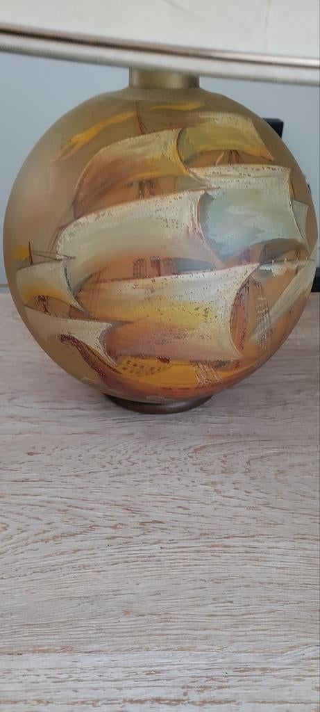 Mooie handgeschilderde lamp, Ophalen