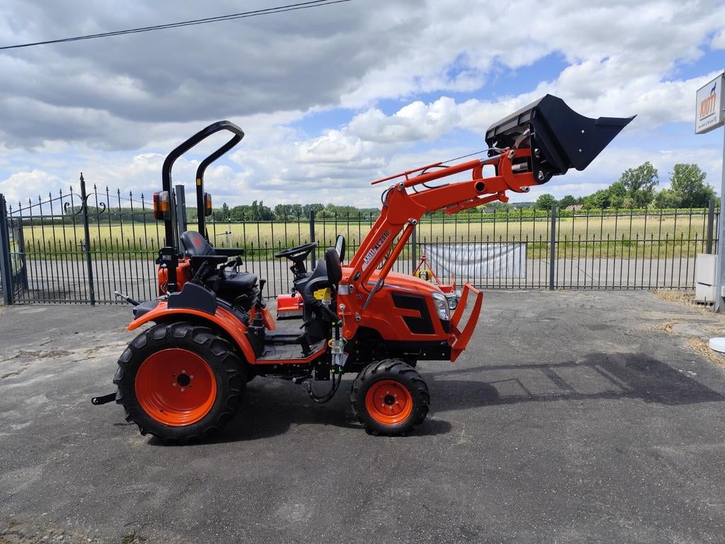Kioti CX2510, Ophalen