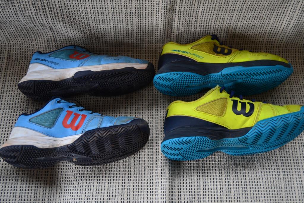 Lot de chaussures de tennis Wilson 35 & 37, Ophalen, Gebruikt, Schoenen, Wilson