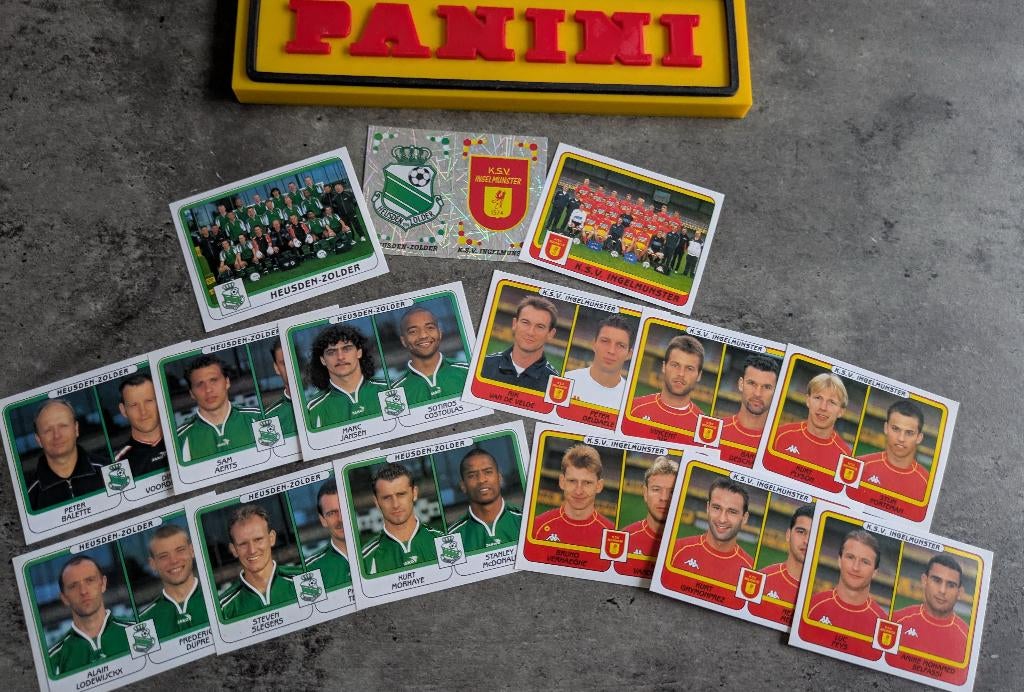15 AUTOCOLLANTS PANINI FOOTBALL 2002 HEUSDEN Z./INGELMUNSTER, Hobby & Loisirs créatifs, Autocollants & Images, Neuf, Envoi