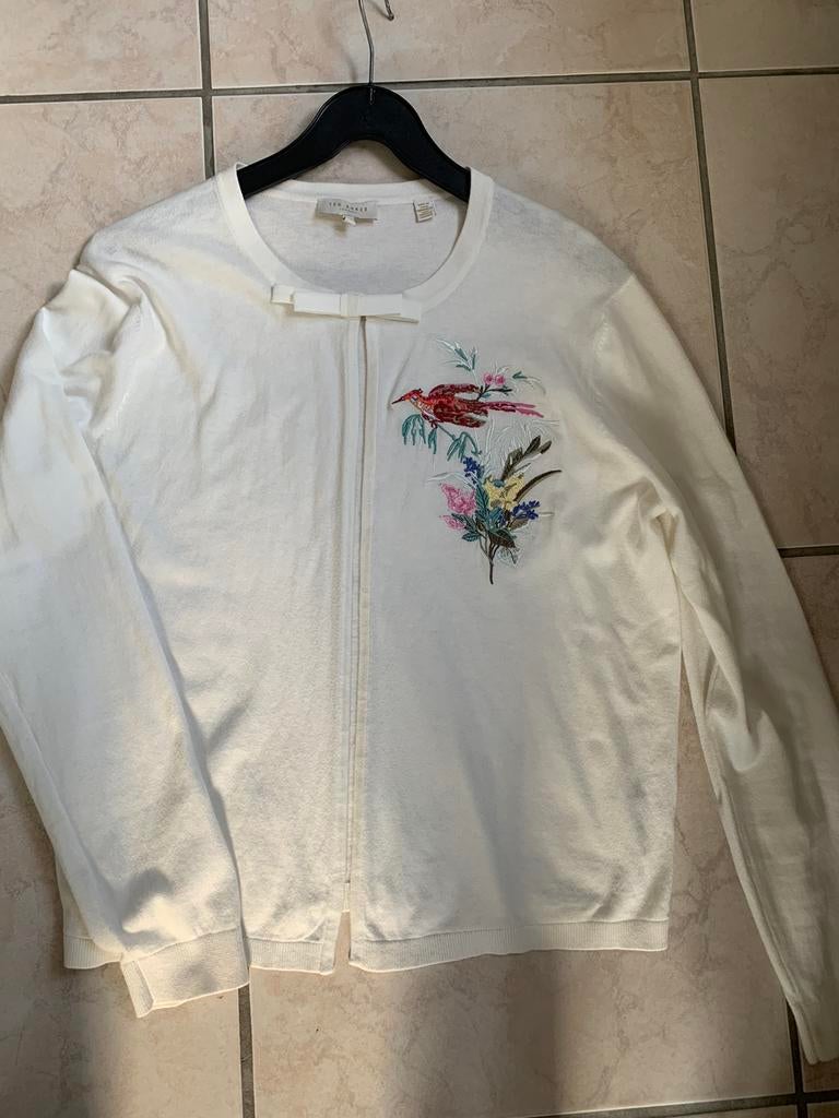 Cardigan golf vest Ted Baker 4 XL fijne kwaliteit, Kleding | Dames, Ophalen of Verzenden