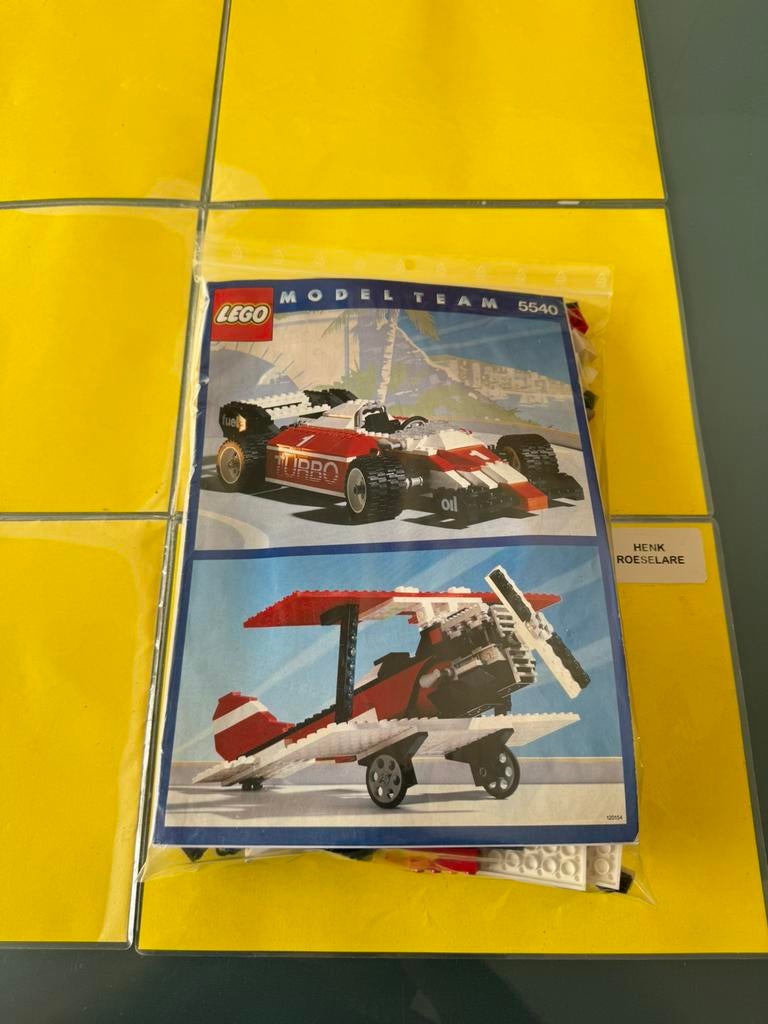 Lego model team 5540, Enlèvement ou Envoi, Lego