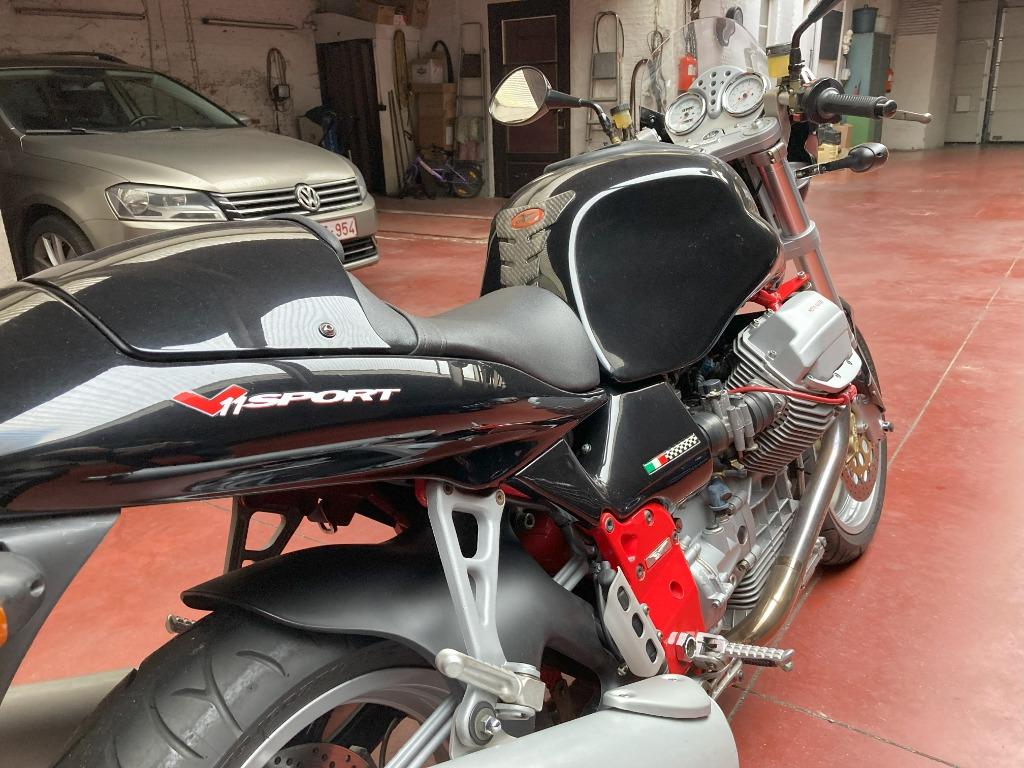 Moto Guzzi V11 Sport, Motos, Plus de 35 kW, 2 cylindres, 1100 cm³, Transmission par cardan