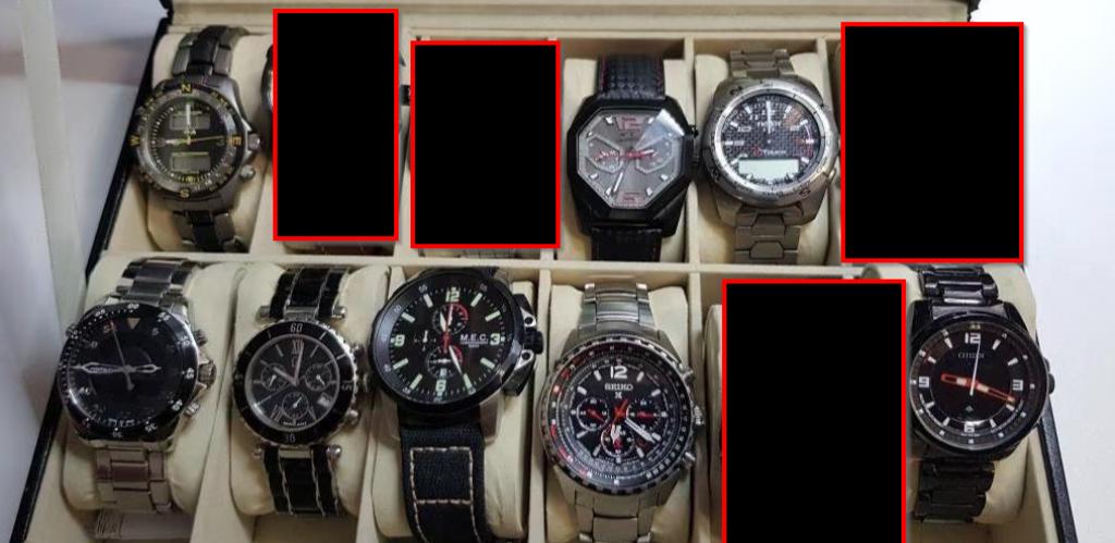 Klok Fila Seiko Citizen Chrontec Tissot Hamilton Guess Me, Overige materialen, Polshorloge, Overige materialen, Zo goed als nieuw