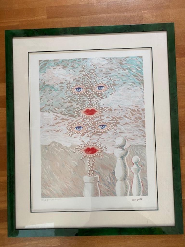 René Magritte Shéhérazade, Enlèvement ou Envoi