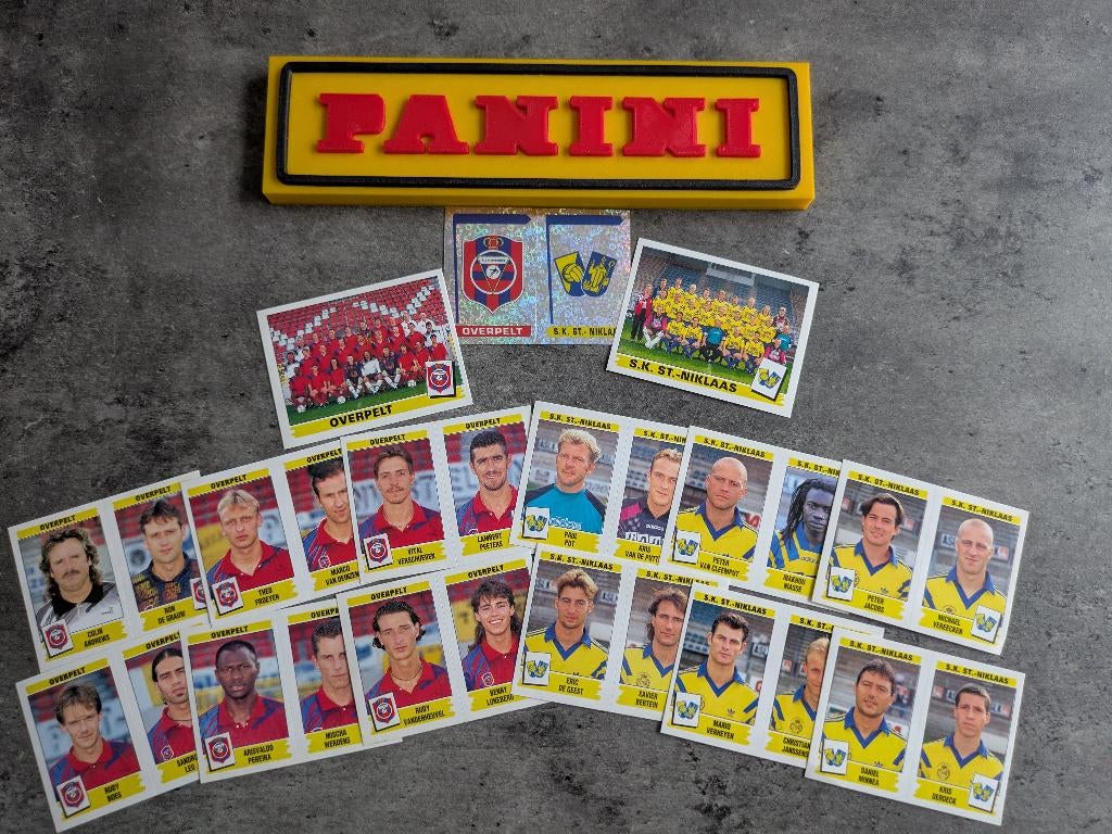 PANINI STICKERS 15X FOOTBALL 96 OVERPELT / ST NIKLAAS, Hobby en Vrije tijd, Stickers en Plaatjes, Nieuw, Ophalen of Verzenden