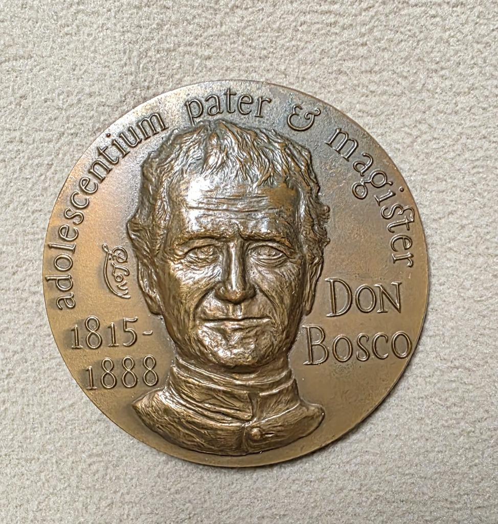 Médaille Saint Jean Bosco, Enlèvement ou Envoi, Bronze