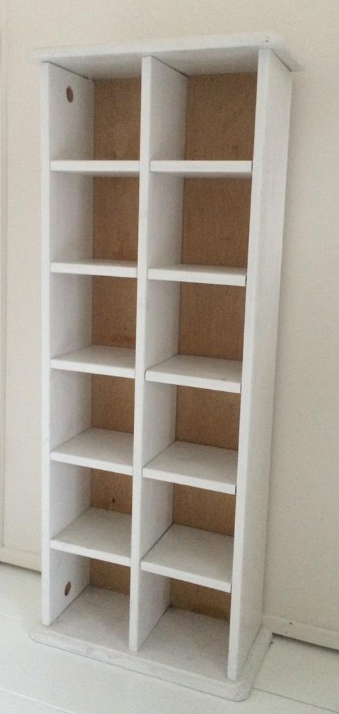 porte-CD en bois massif porte-DVD 180 CD 97 x 35 x 17 cm, Maison & Meubles, Enlèvement, Bois