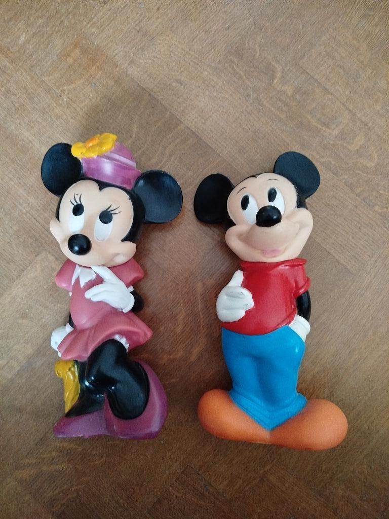Mickey en Minnie spaarpot, 30 cm hoog, Collector voor 2, Ophalen of Verzenden, Nieuw, Fantasy