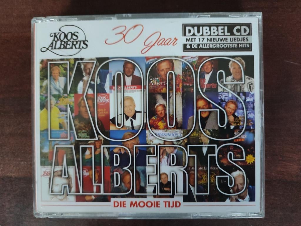 2-CD : KOOS ALBERTS - 30 JAAR : DIE MOOIE TIJD, Cd's en Dvd's, Ophalen of Verzenden, Zo goed als nieuw