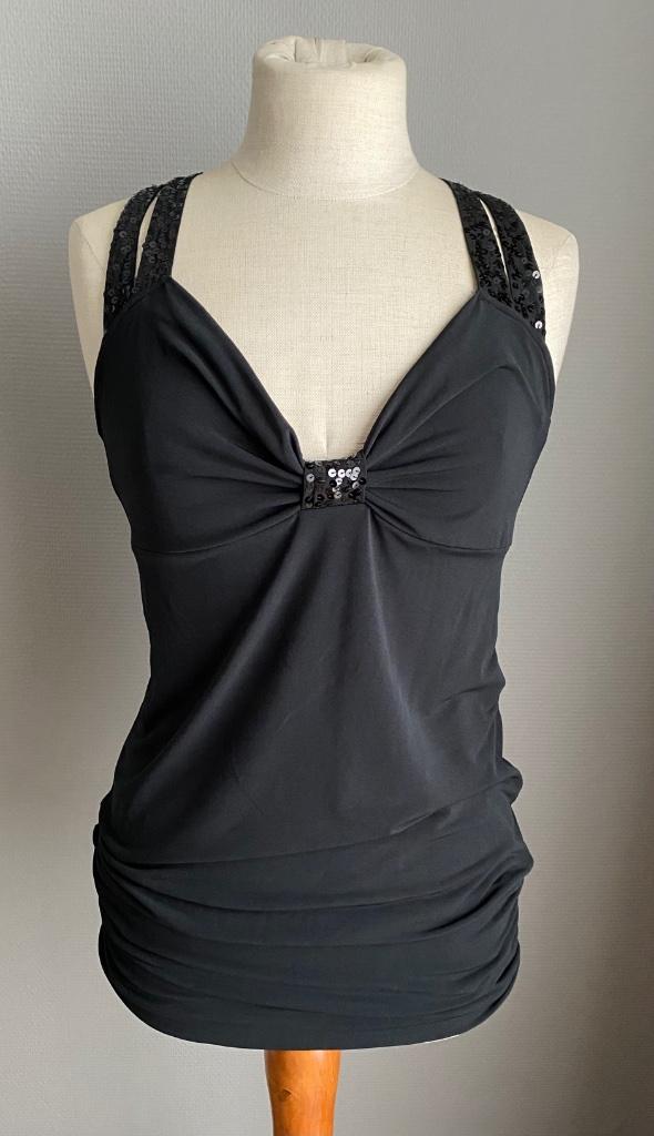 Zwart topje Morgan de Toi maat S - NIEUW, Kleding | Dames, Verzenden, Zwart, Nieuw, Morgan de Toi