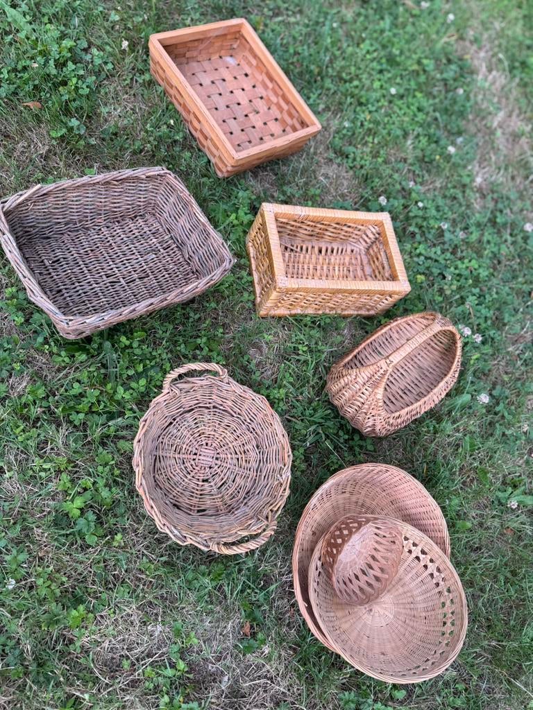 Paniers en osier, Enlèvement, Comme neuf
