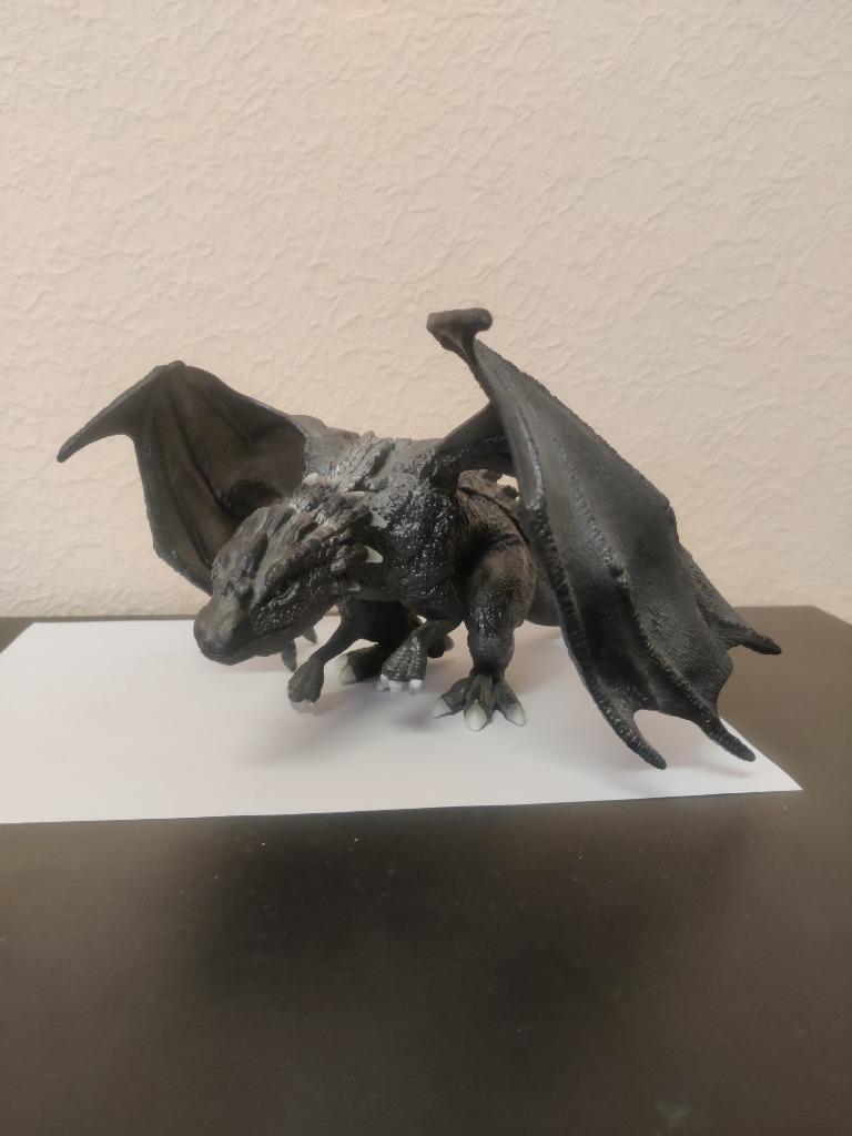 Schleich Zwarte draak, Verzamelen, Ophalen of Verzenden, Gebruikt
