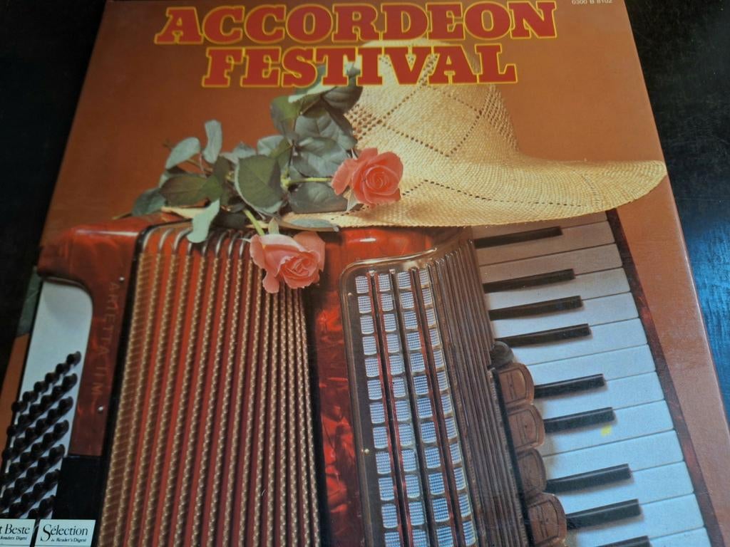 Box 8 x lp's + 1 - Accordéon Festival, CD & DVD, Enlèvement ou Envoi, Utilisé, 12 pouces, Européenne