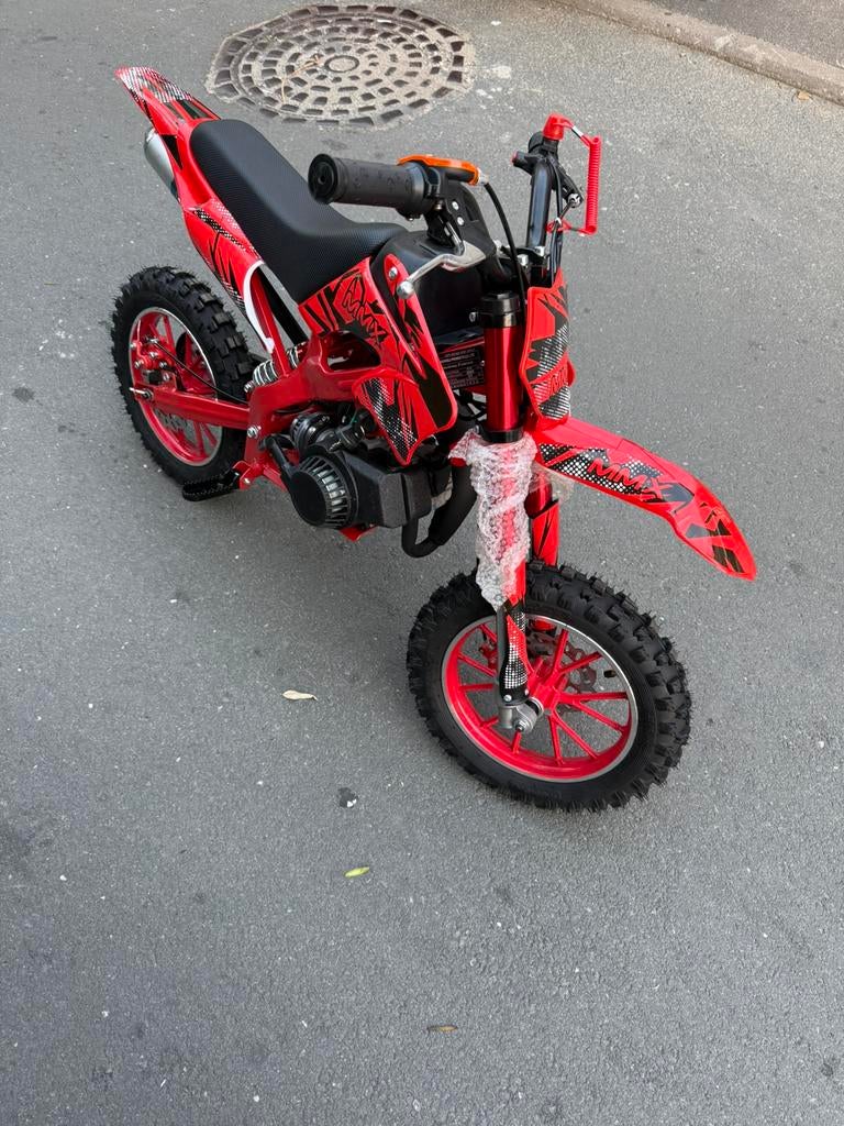 NIEUWE 50CC MOTORCROSSACTIE VOOR KINDEREN VOOR 249€!, Ophalen, Nieuw, 49 cc, Schijfrem
