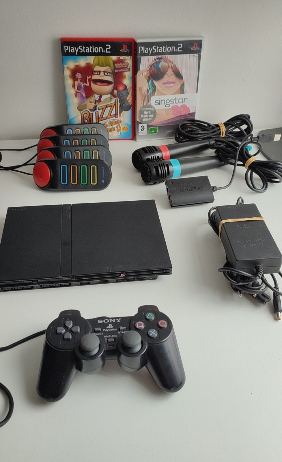 SONY Ps2 microfoon en zoemer, Games en Spelcomputers, Spelcomputers | Sony PlayStation 2, Ophalen of Verzenden