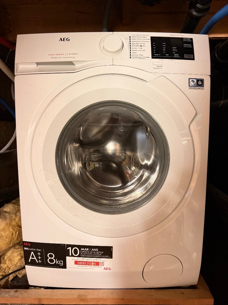Wasmachine AEG - ProSense 8kg - In prima staat, Elektronische apparatuur, Wasmachines, Ophalen, 1200 tot 1600 toeren, Gebruikt