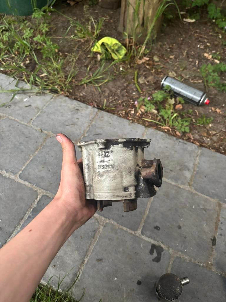 125cc cilinder + piston + krukas lc hexagon, Fietsen en Brommers, Brommeronderdelen | Algemeen, Blok, Ophalen of Verzenden