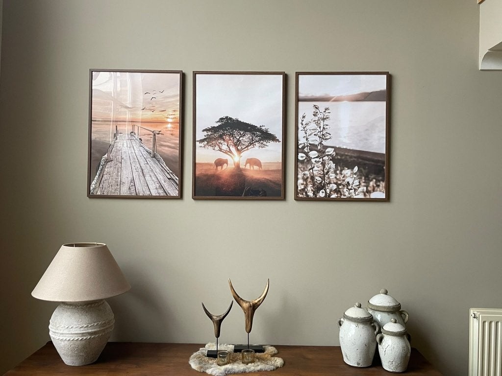 Poster (ingekaderd), Ophalen, A1 t/m A3, Rechthoekig Staand, Met lijst