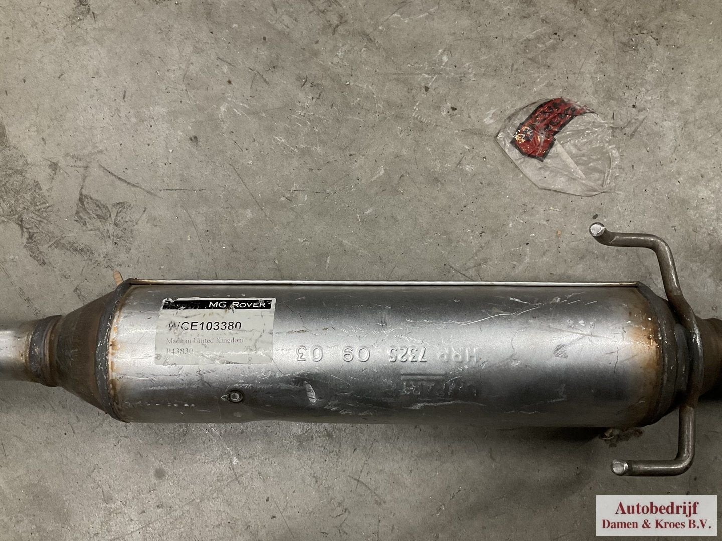 MG/Rover uitlaatsysteem WCE103380, Autos : Pièces & Accessoires, Neuf, Rover, -, -
