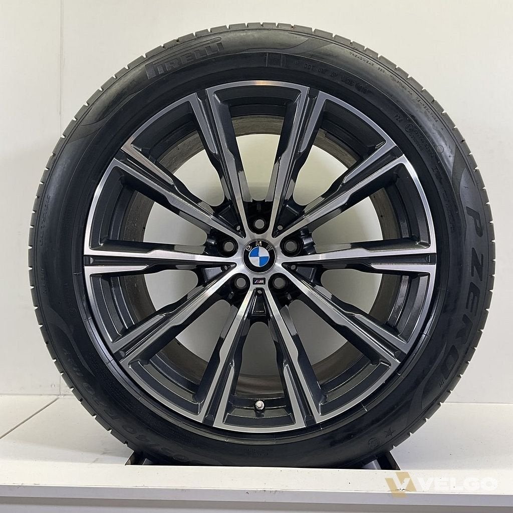BMW X5 G05 EN X6 G06 BREEDSET VELGEN + ZOMERBANDEN 20 INCH O, Gebruikt, -, 275 mm, -
