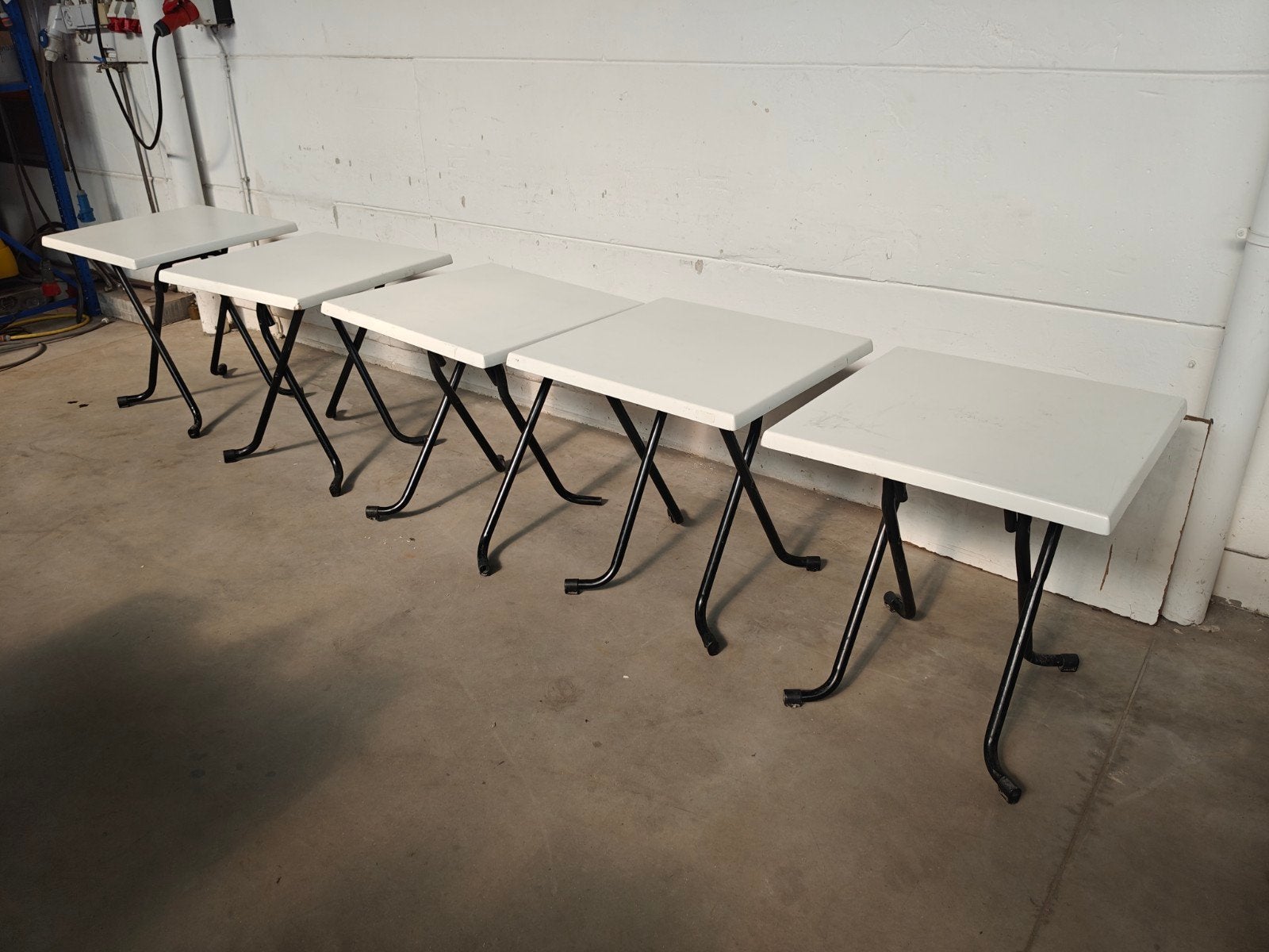 5x table pliable  - SM France, Articles professionnels, Enlèvement, Utilisé, Onbekend, SM france