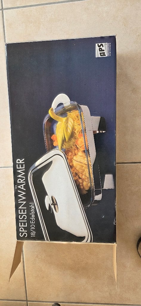 Réchaud Neuf acier inoxydable 18/10, Maison & Meubles, Cuisine | Casseroles & Poêles, Enlèvement, Neuf, Autres types