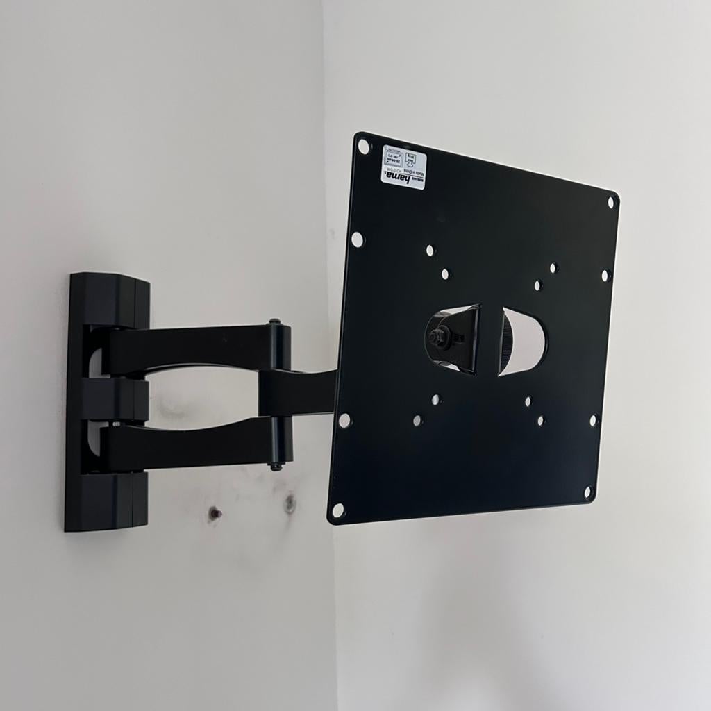 HAMA TV muurbeugel - voor TV met diameter 25-94cm / 10”-37”, Audio, Tv en Foto, Televisiebeugels, Ophalen, Zo goed als nieuw