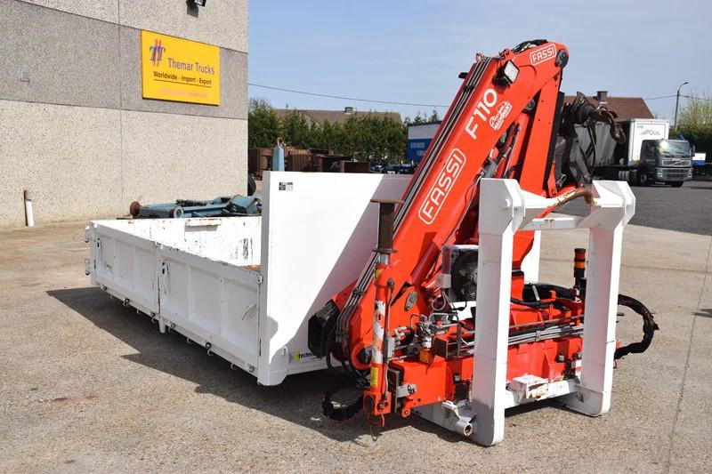 Onbekend Container met Fassi F110 A – 4 x Hydraulisch, Articles professionnels