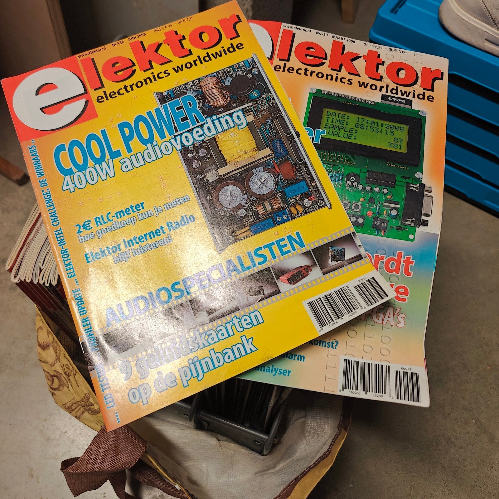 Elektor Magazine, Enlèvement ou Envoi