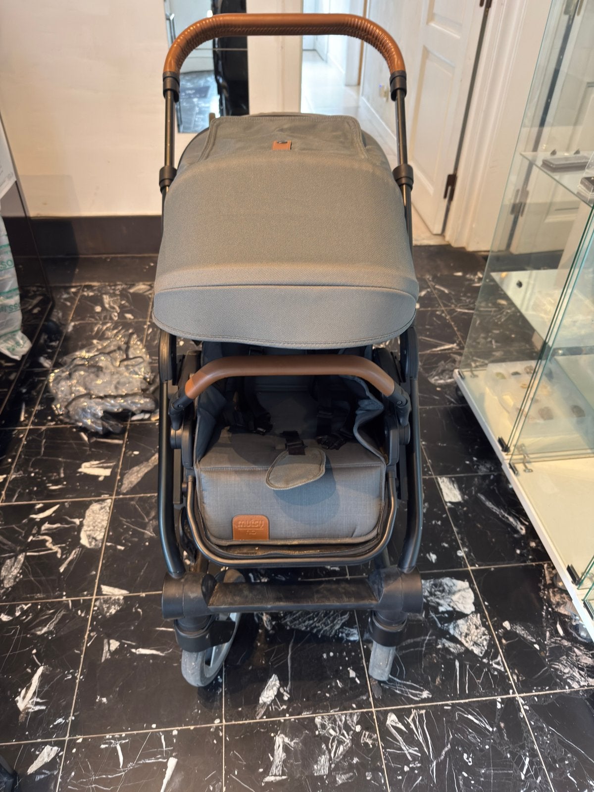 Musty kinderwagen, Enlèvement, Comme neuf, Autres marques, Protection de pluie